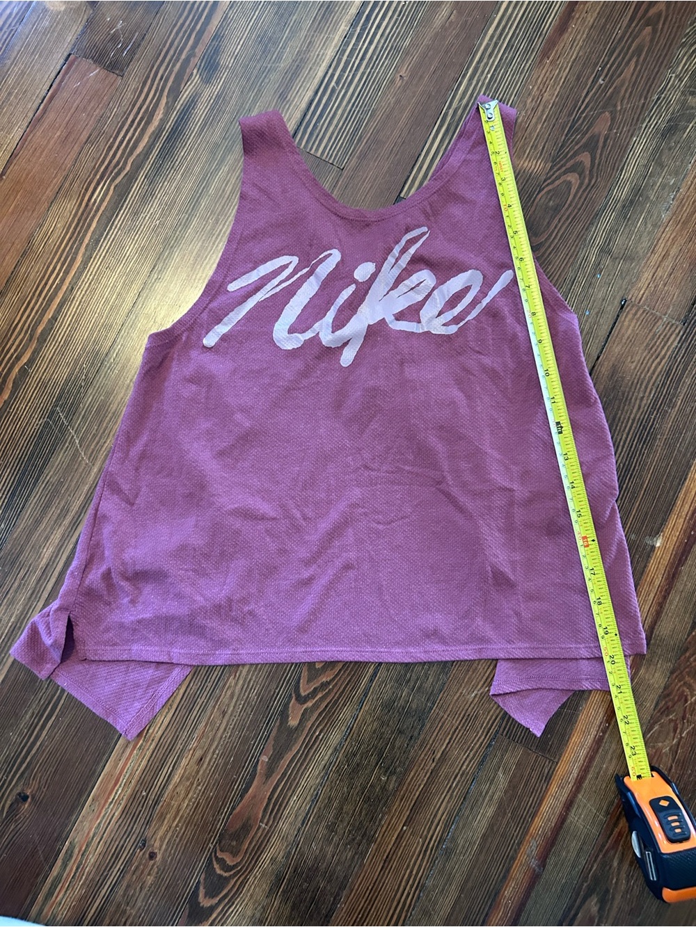 Nike Women’s Script Tank Top — Dusty Rose